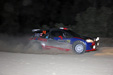 Robert Kubica on the 2013 WRC Acropolis Rally special night stage