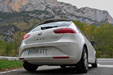 Back of Seat Leon Ecomotive at the Pyrenees