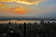 Sunset over western Manhattan and New Jersey