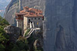 The Roussanou Monastery in Meteora