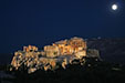 Full (blue) moon over the Acropolis